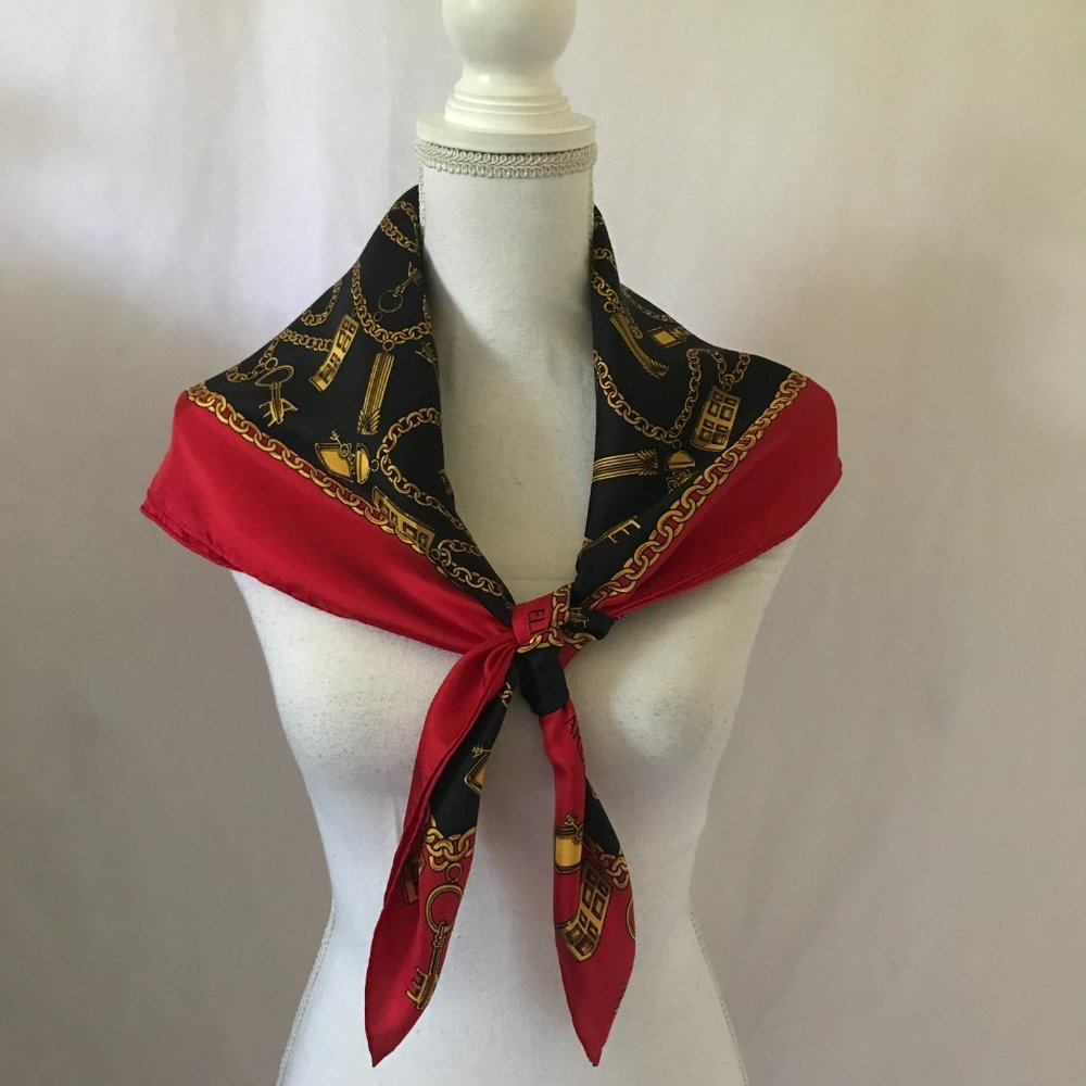 Elizabeth Arden 100 Silk Scarf Made In Japan